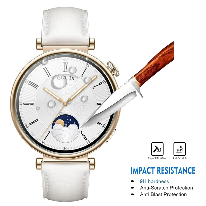 الزجاج المقسى لهواوي ساعة GT 4 46 مللي متر 41 مللي متر الأفلام المضادة للخدش حامي الشاشة لهواوي GT4 41 46 مللي متر الغطاء الواقي فيلم