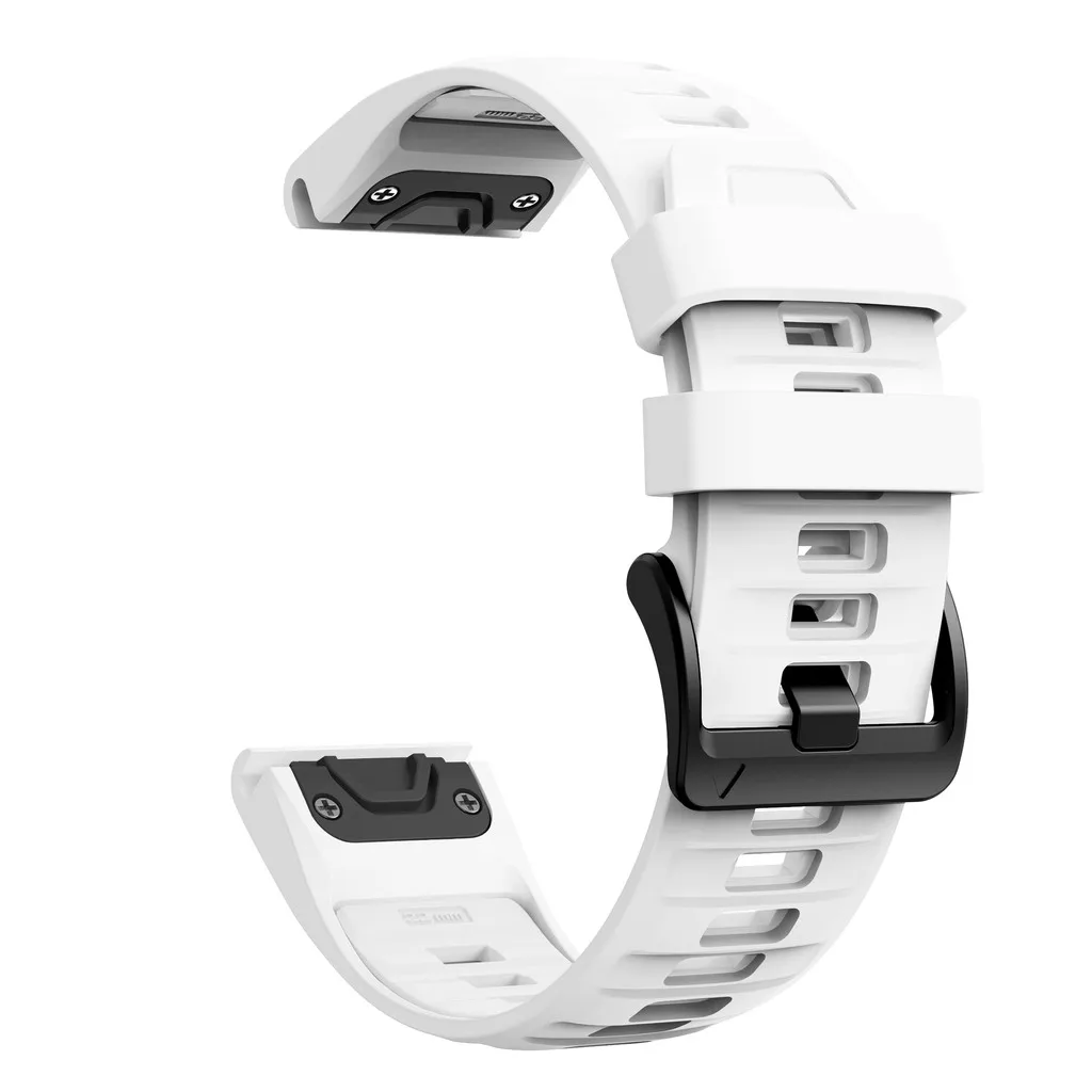 Quick Fit 22mm 26mm Silikonarmband für Garmin Fenix 8 51mm 47mm Fenix 7 7X 6 6X Pro/Epix Pro Gen 2/Fenix 5 5X Fenix 3 Band – Detail 8