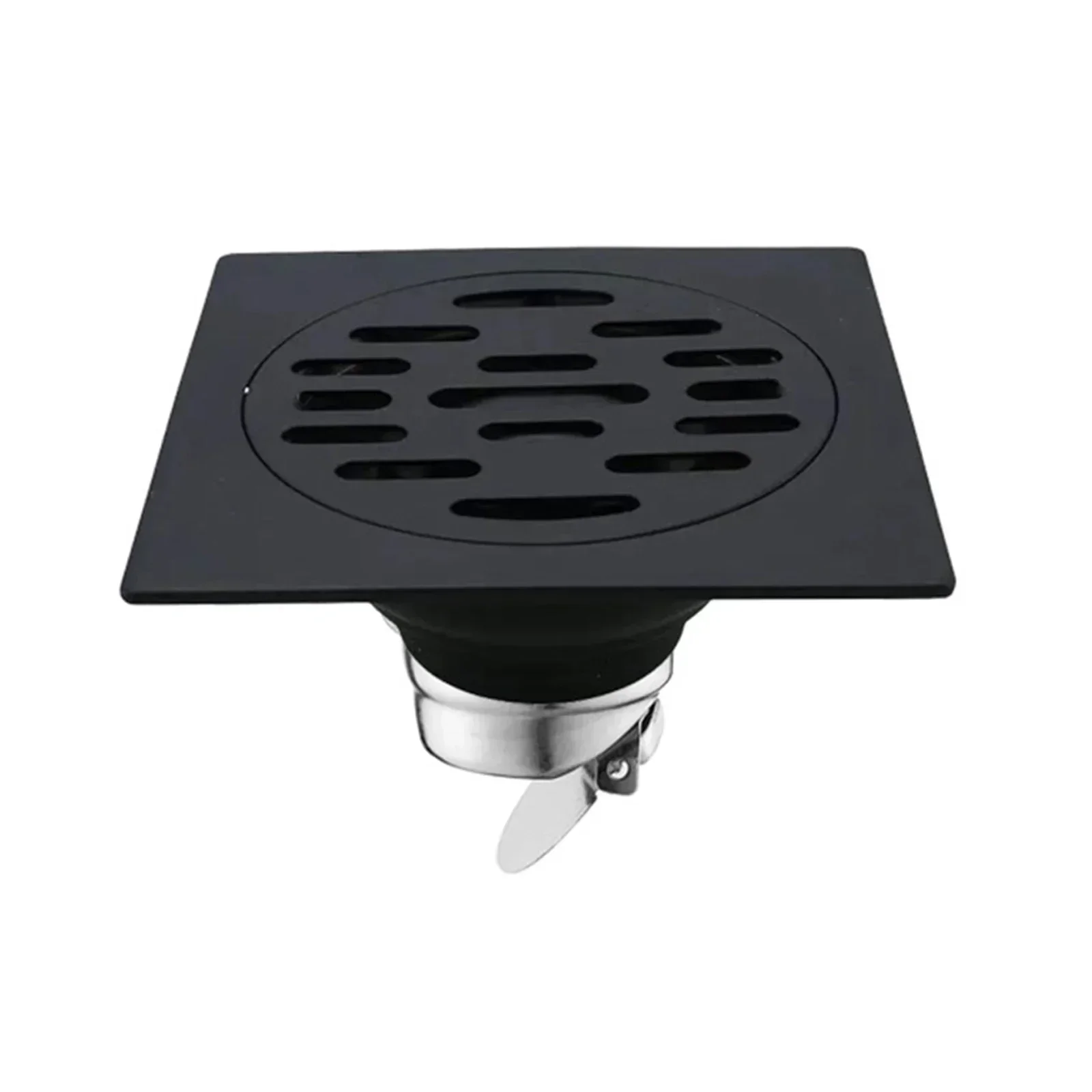 1pc Shower Floor Drain Backflow Preventer Stainless Steel Floor Drain Bathroom Insect Proof Anti-odor Sewer Drainage Cover