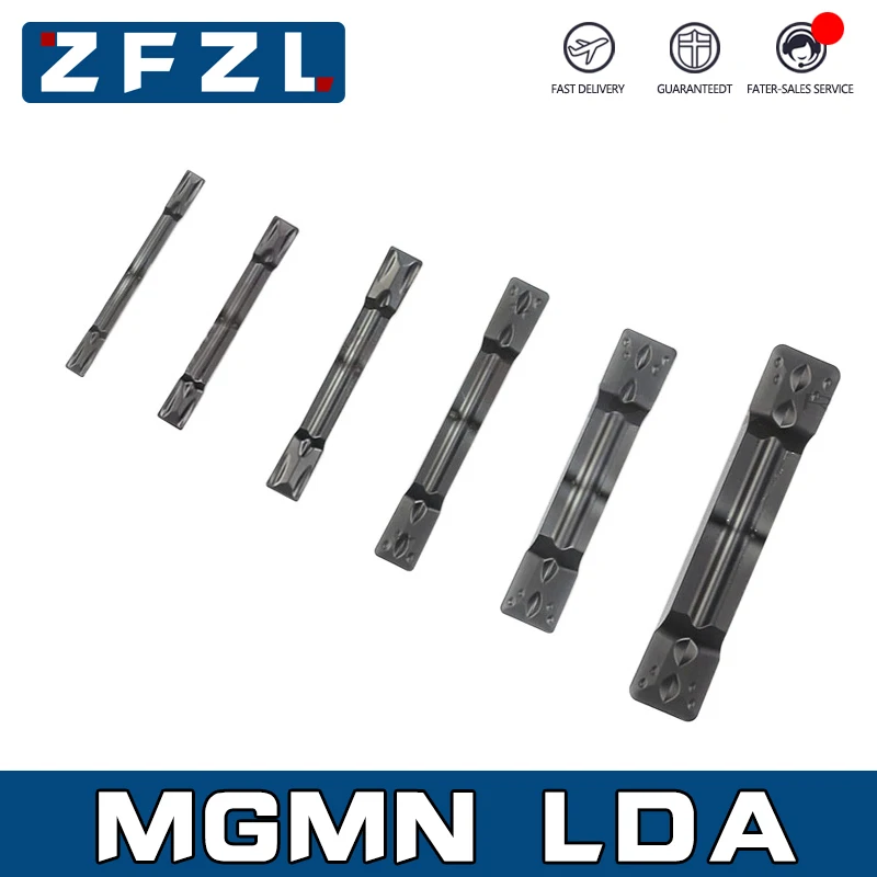 MGMN Carbide Insert MGMN150 MGMN200 MGMN250 MGMN300 MGMN400 MGMN500 -G -M LDA CNC Lathe Slotting Turning Grooving Tool