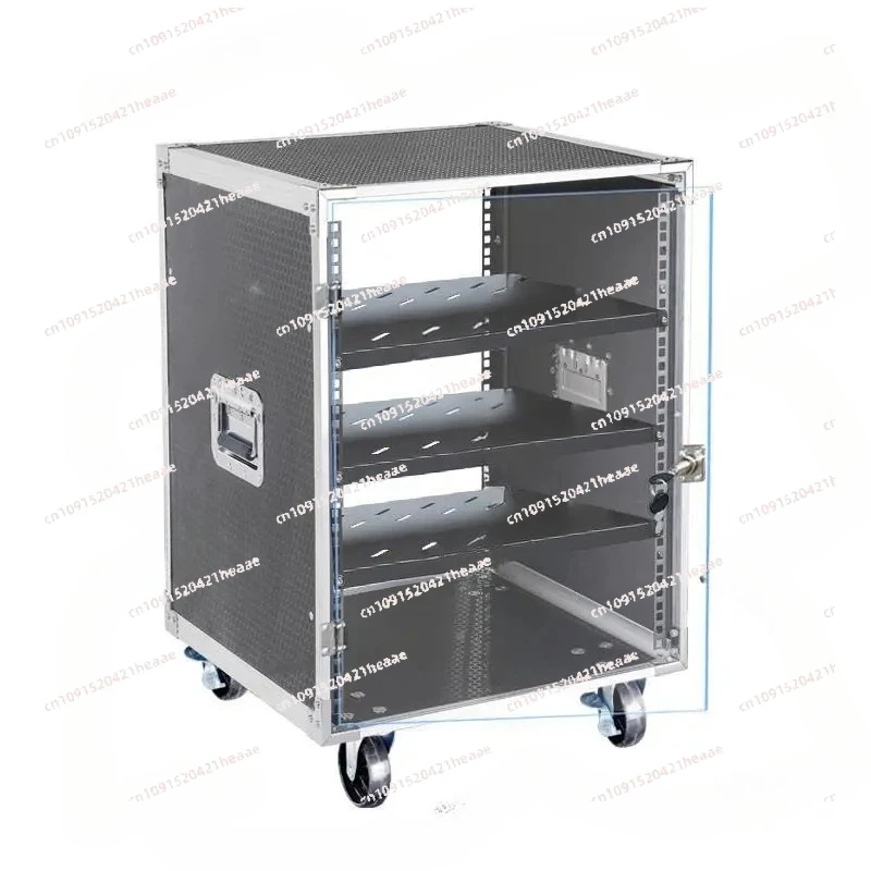 Suitable for10U Outdoor Mixer KTV Audio Chassis 8U Rack 12U/16U Power Amplifier Cabinet Home Professional Air Case