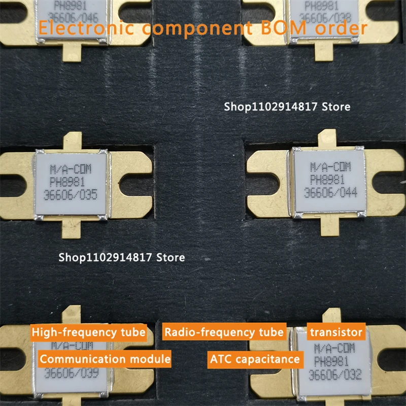 

PH8981 HF tube RF power tube amplifier RF module resistor and capacito In stock