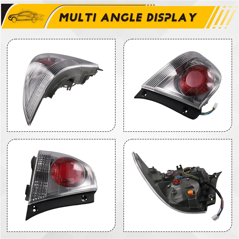 

NEW-Car LED Tail Light Stop Brake Lamp Rear Bumper Light Lighting Lamp For Lexus ALTEZZA RS200 IS200 Left