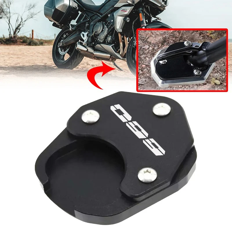 

Fit For tiger660 Tiger Sport 660 2022-2023 Motorcycles Accessories Foot Side Stand Plate CNC Aluminum Kickstand Extension