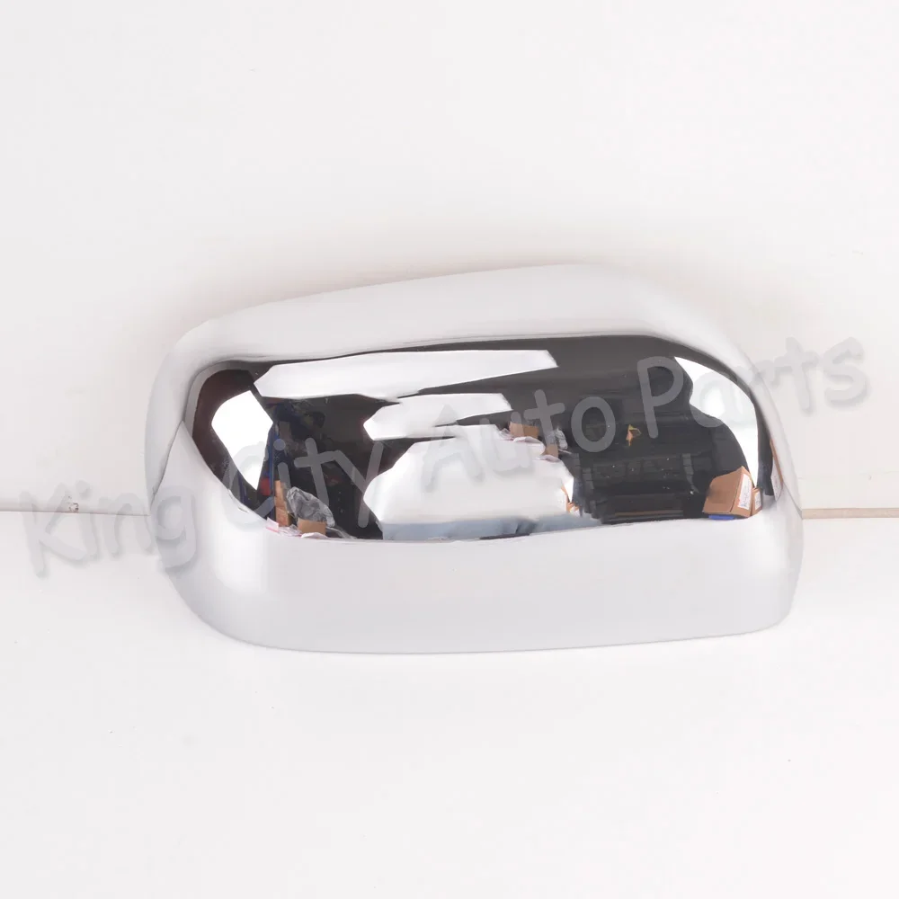CAPQX Car Chrome Side Rearview Mirror For Pajero V93 V73 V97 Door Mirror Trim Lid Decoration Cover Garnish Shell Hood