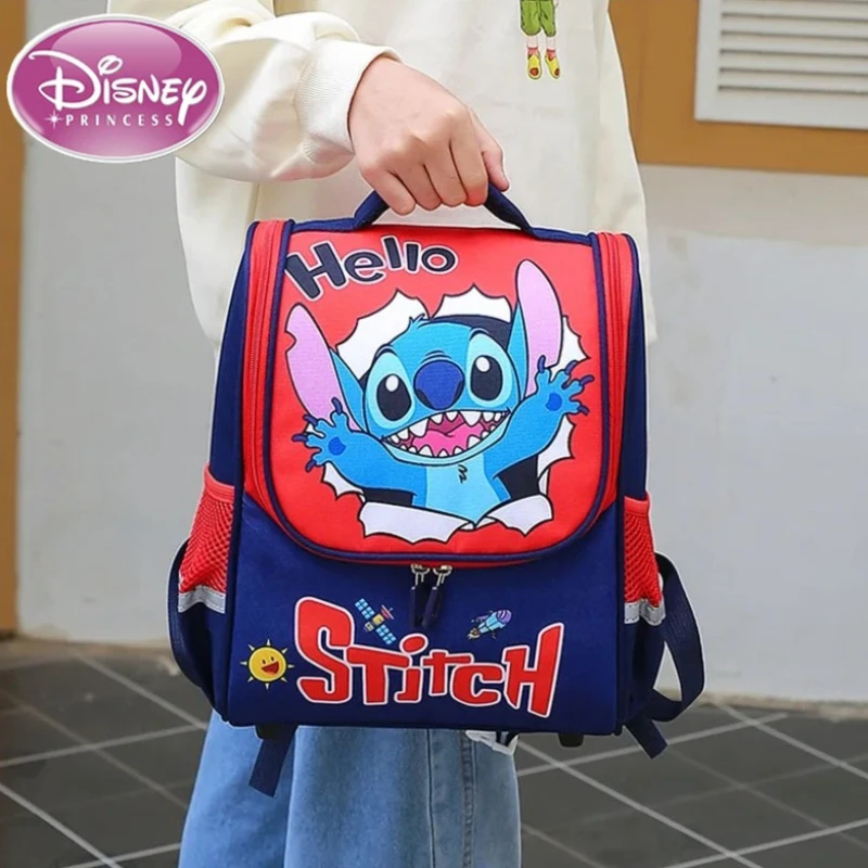 ديزني 2026 جديد الكرتون طوالة رياض الأطفال على ظهره الكرتون الابتدائية حقيبة مدرسية 3-8 سنة صبي طفلة على ظهره #1