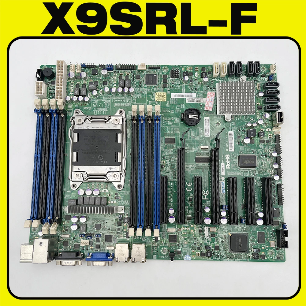 

X9SRL-F For Supermicro Motherboard LGA2011 DDR3 Xeon E5-2600/1600 v1/v2 Family