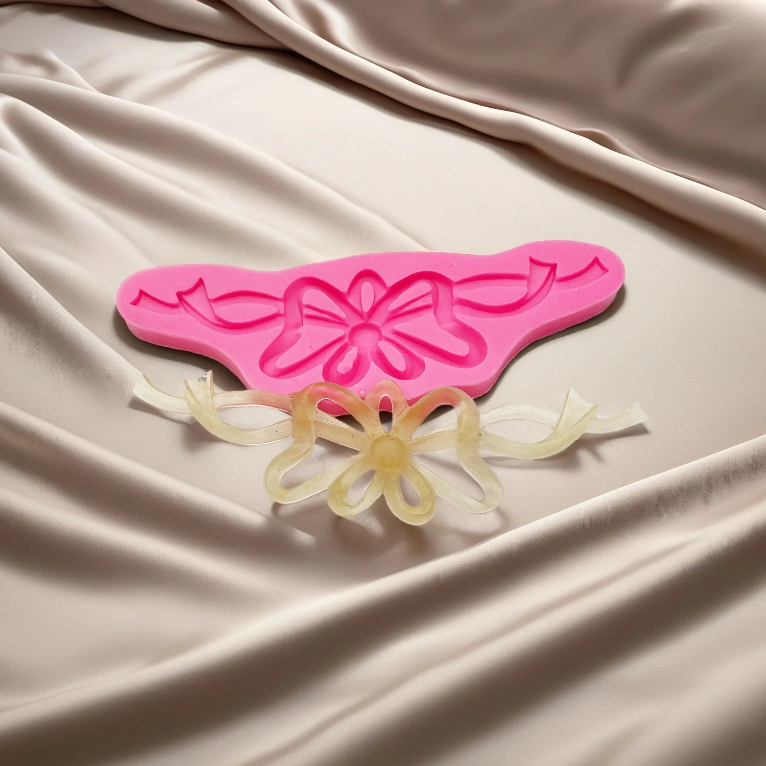 Flower Silicone Mold Baroque Scroll Relief Border Fondant Molds Angel Baby Cake Decorating Tools Candy Chocolate Gumpaste Mould