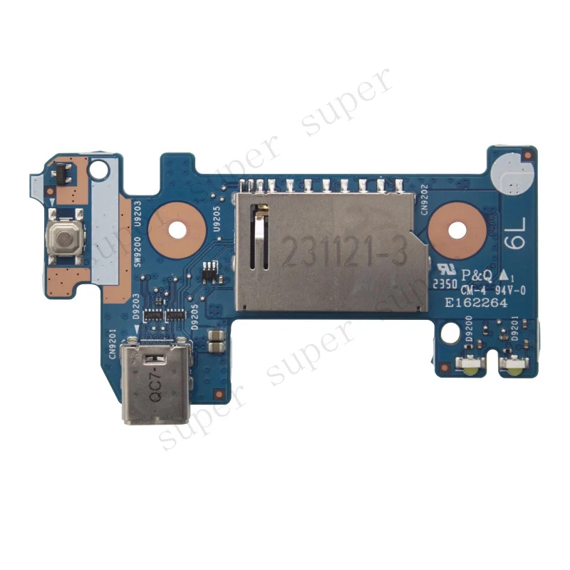 S+   New USB-C Type-C Card Reader IO Board For HP 14-DK 14-CK 14-CF 14-DF L24483-001