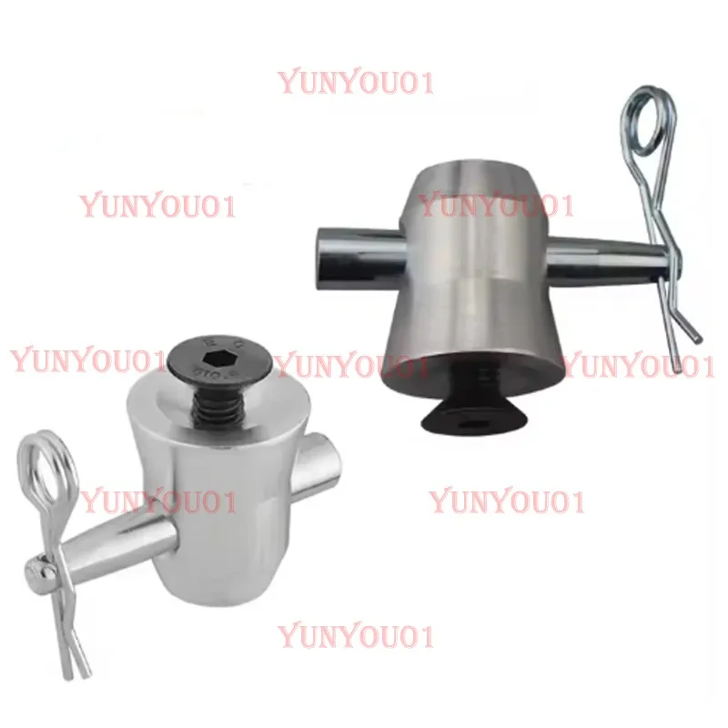 10pcs/lot Cone Connector Half Conical Truss Connector with Pin Hexagon Cap M10 Thread for F34 Truss Base Plate for Globaltruss