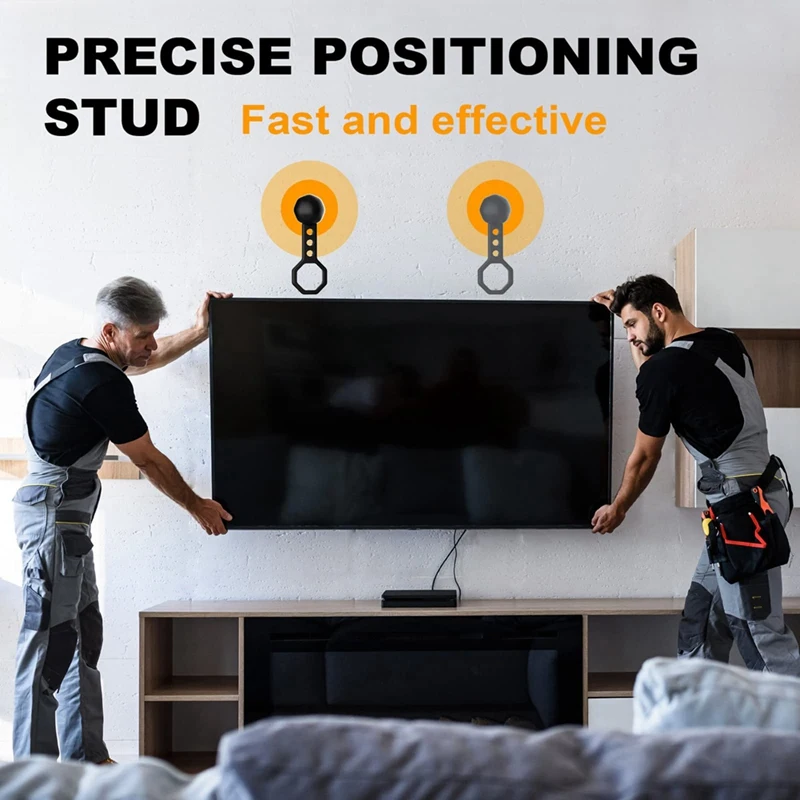 Stud Finder Wall Scanner,Magnetic Metal And Studs Detection, Stud  With Strong Suction In Drywall, 2 Pack