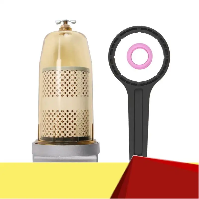 

496 Fuel Tank Filter Assly With Wrench For Fuel Oil-Water Separator Filter Assly 30 Micron Max 25 Gpm 150 Psi-M53K