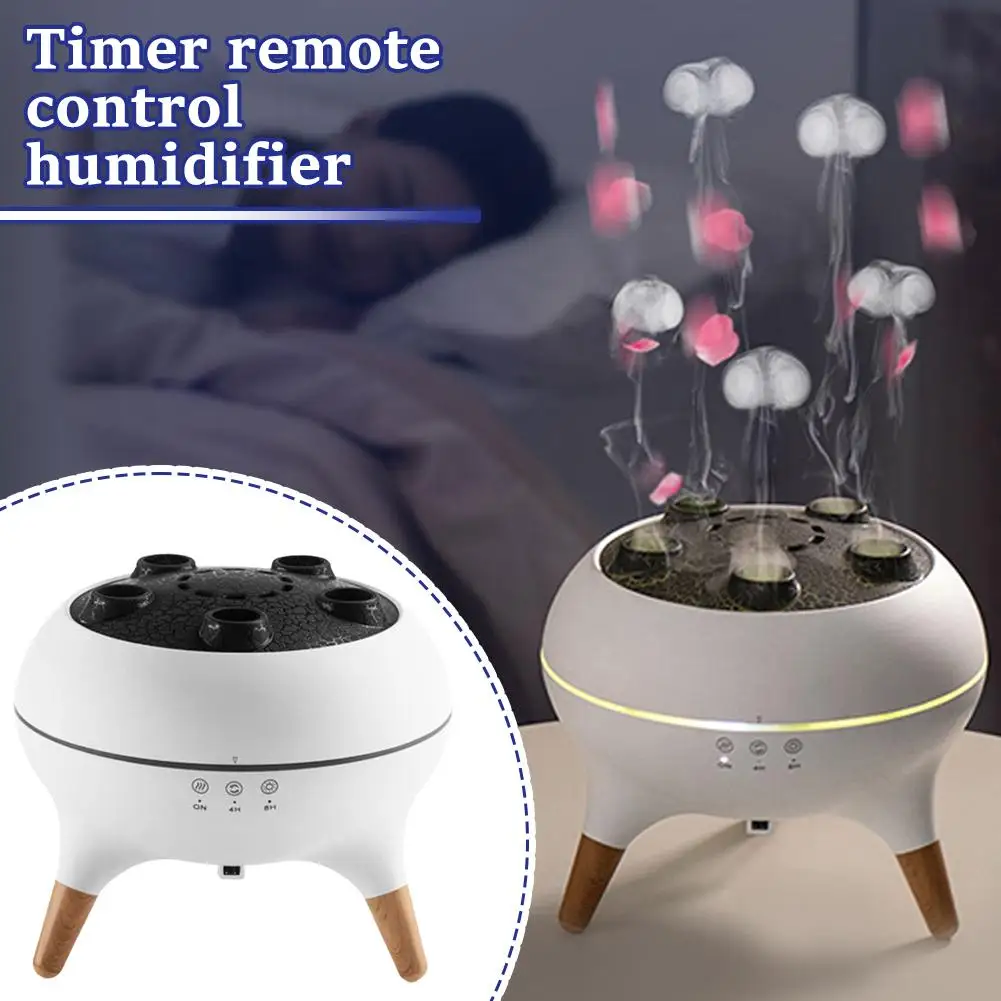 Creative Simulation Flame Humidifier Aromatherapy Machine Atmosphere Home USB Aromatherap Office Lamp Humidification Machin K2K7