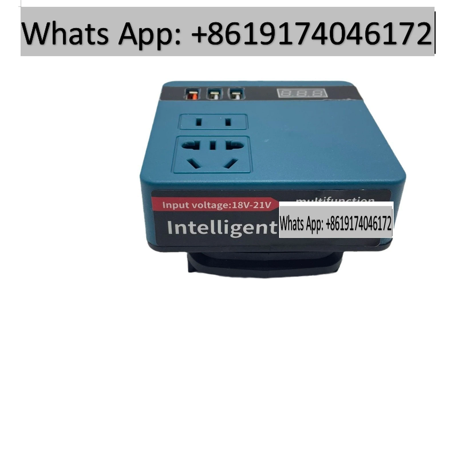 

21v to 220v foreign trade power converter smart transformer conversion mobile smart digital display
