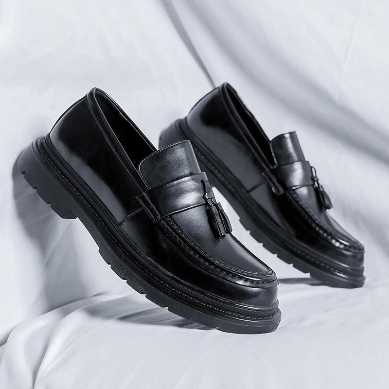 

Autumn New Arrival Business Men Driving Loafers Fashion Shoes Male Casual Moccasins Mens Shoes Brand Luxury Tassel Flat Shoes