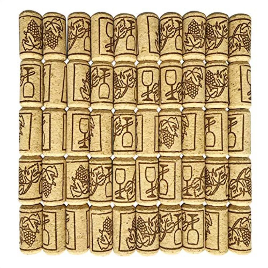 # 8 فلين نبيذ طبيعي مقاس 7 8 بوصة × 1 3 4 بوصة كيس مكون من 50 قطعة من أفضل أنواع النبيذ المنزلي والفنون اليدوية. #3