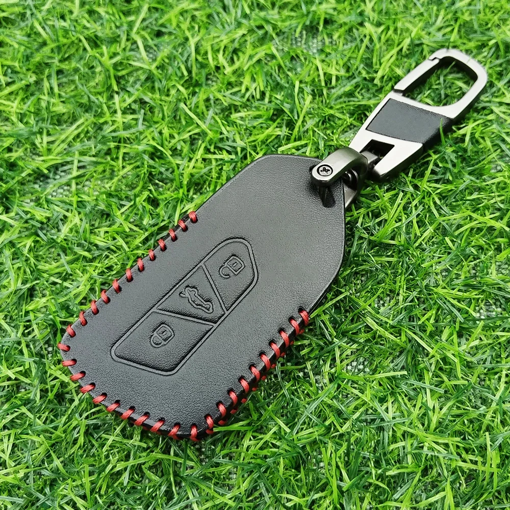 Fashion Car Key Case For VW Volkseagen Golf 8 MK8 ID.3 ID.4 Cupra Skoda Octavia A8 SEAT Leon MK4 2020 2021 Formentor Tarraco