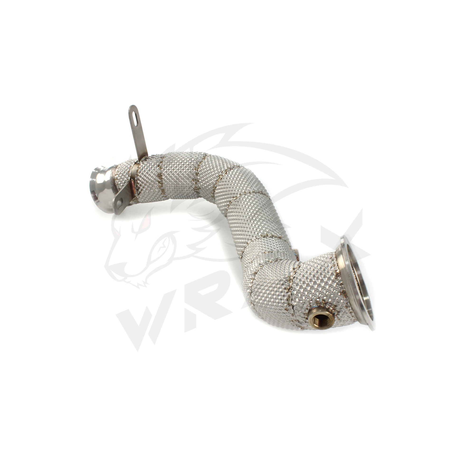 Rura spustowa WRAX ze stali nierdzewnej do Mercedes-Benz C 200 (W205) z osłoną termiczną