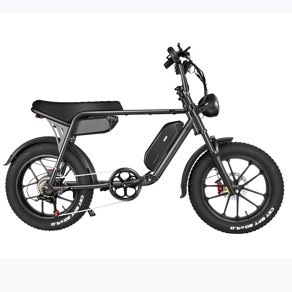 

Велосипед для взрослых с двойной батареей, мотором 250-750 Вт, гидравлическими тормозами