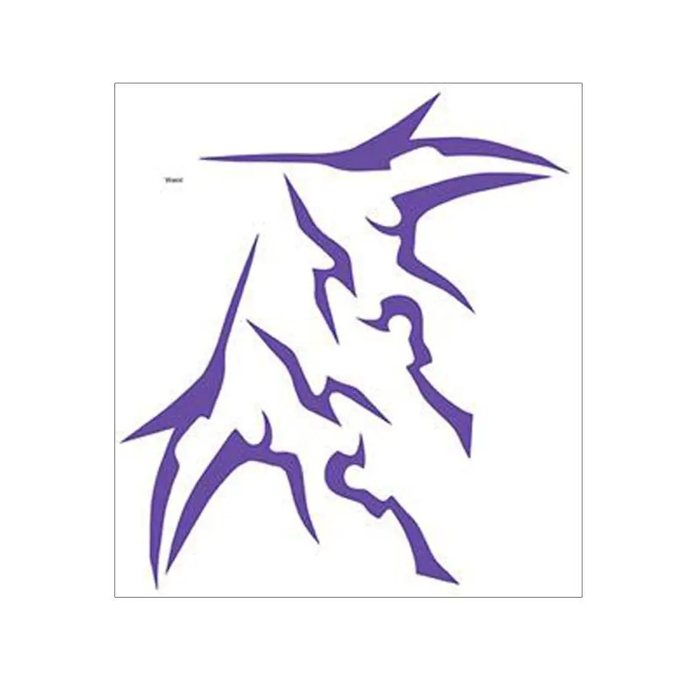 6 أنواع * 5 مجموعة الوشم المؤقت K-Pop Demon Hunters Rumi & Jinu للحفلات التنكرية والهالوين |   HUNTR/X & Saja تصاميم المحاصيل الحرة