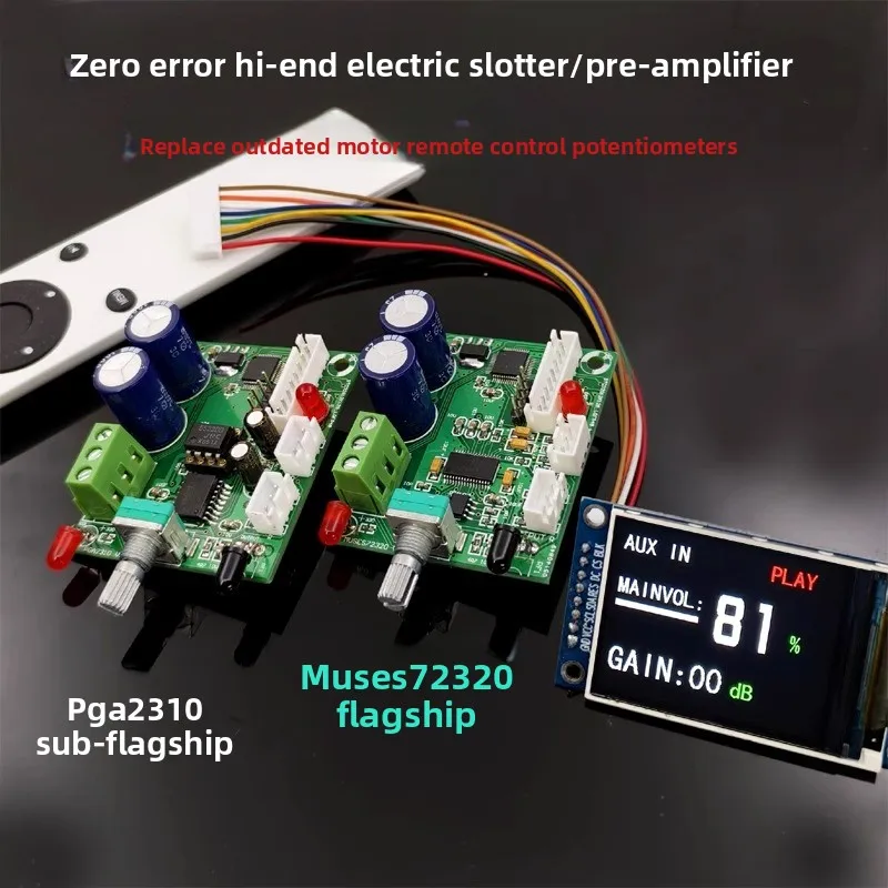 PGA2310 MUSES72320 Flagship Volume Controller Potentiometer Preamplifier