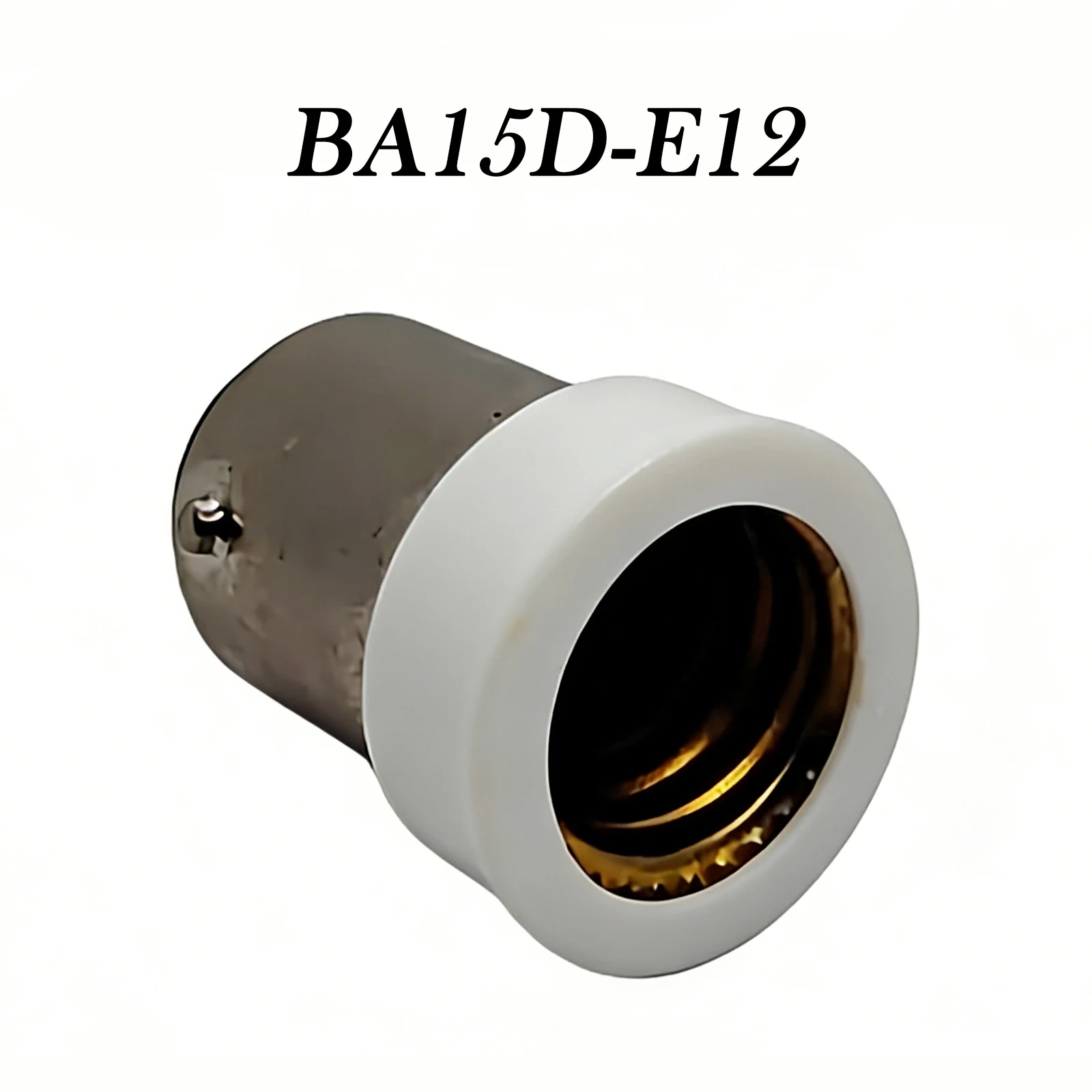 2Pcs BA15D To E12 S…