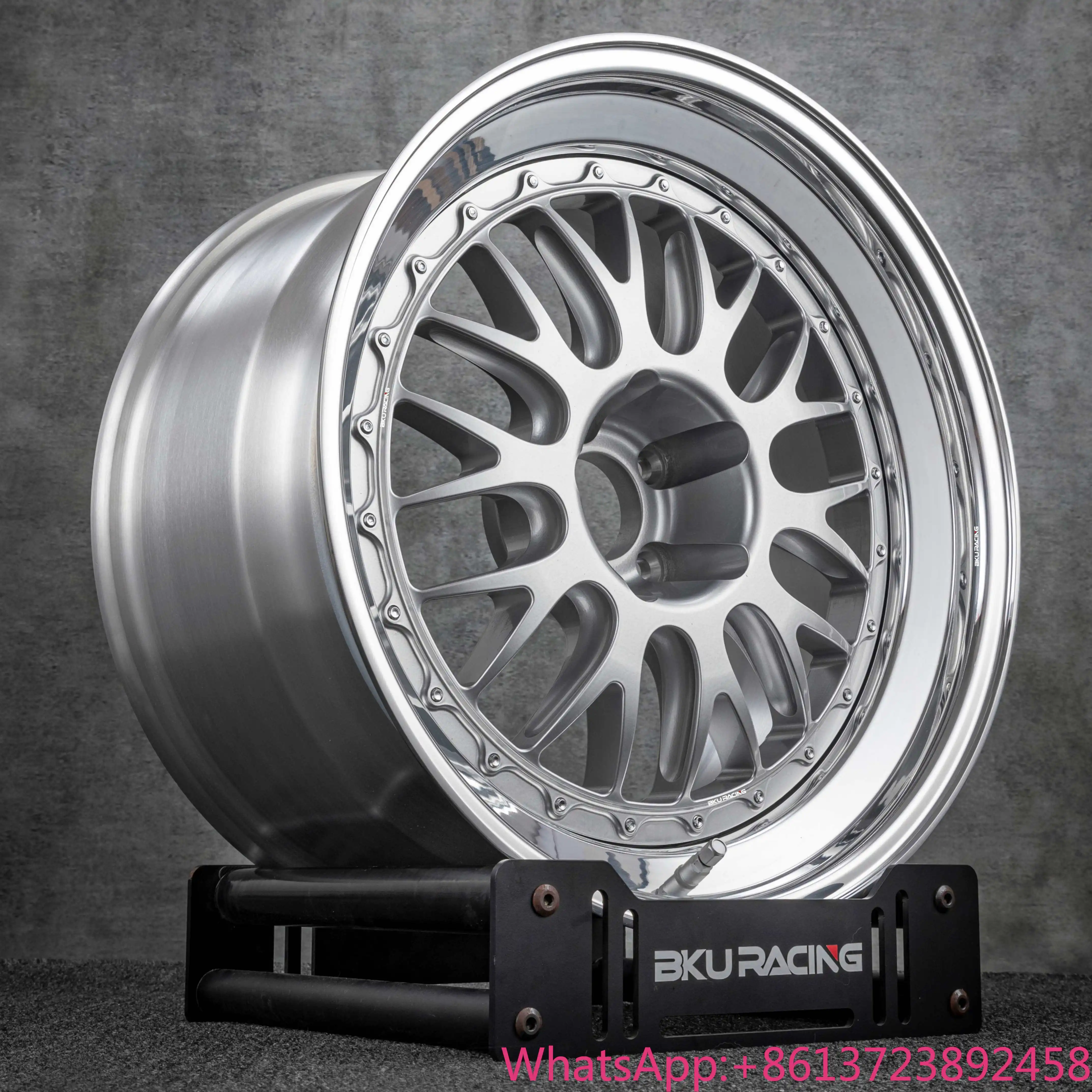 

Forged 3 Piece Wheels for Porsche 911 991 992 997 964 Turbo 996 18 19 20 21 Inch Rims 8-13J Step Lip Alloy 5x130 E88 Wheels