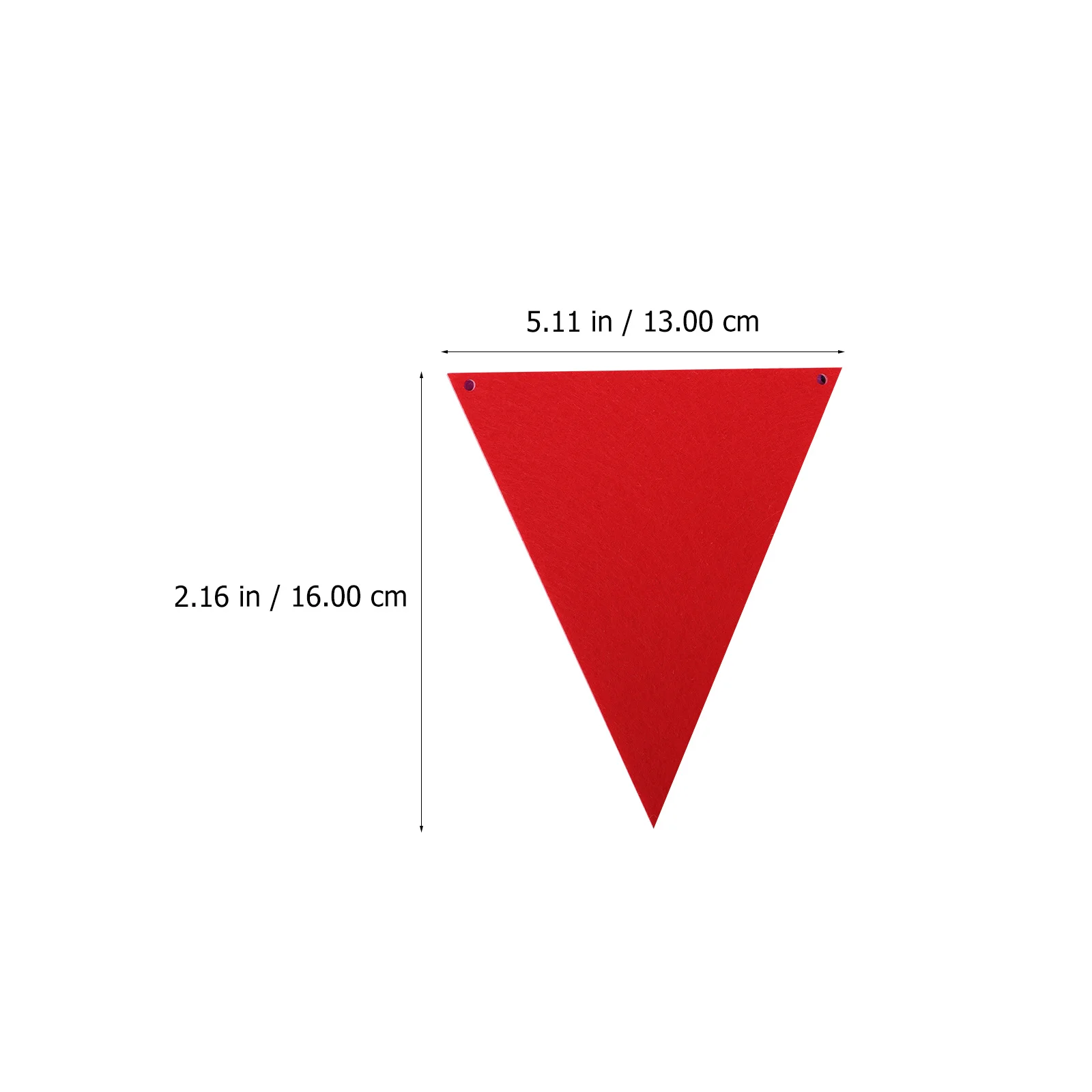 

12Pcs Colorful Triangle Felt Bunting Banner Hanging Party Flags Holiday Decorative Garland Felt Banner