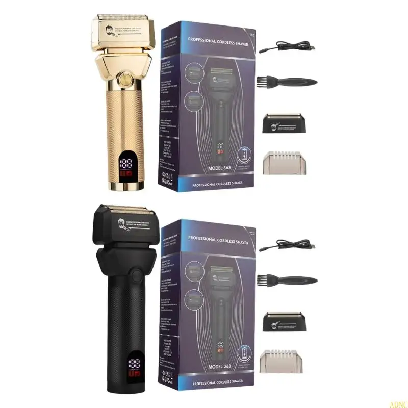 A0NC Electric Shaver Foil for Men Electric Shaver Rechargeable Grooming Shaver