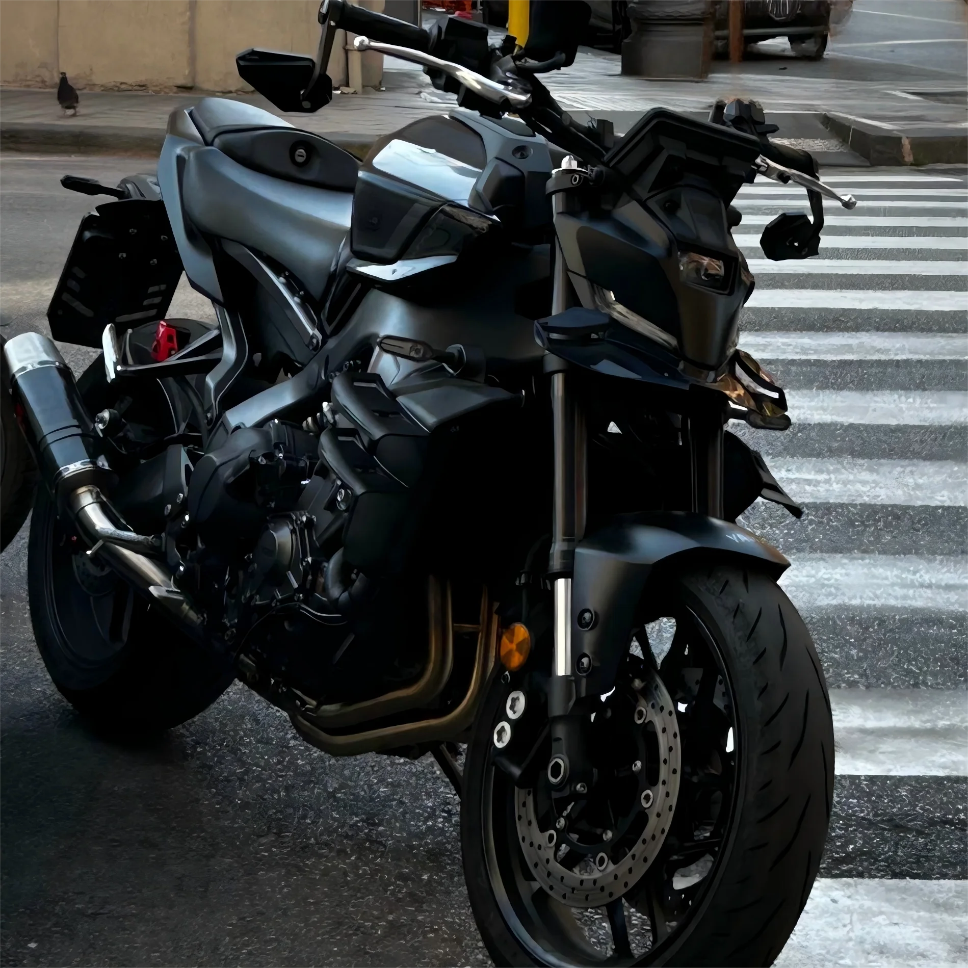 For YAMAHA MT-09 / SP 2024 2025 Front Spoiler Lower Spoiler Flank MT09 GEN 4 2024-2025 Side Wing Side Spoiler FRONTAL SPOILERS