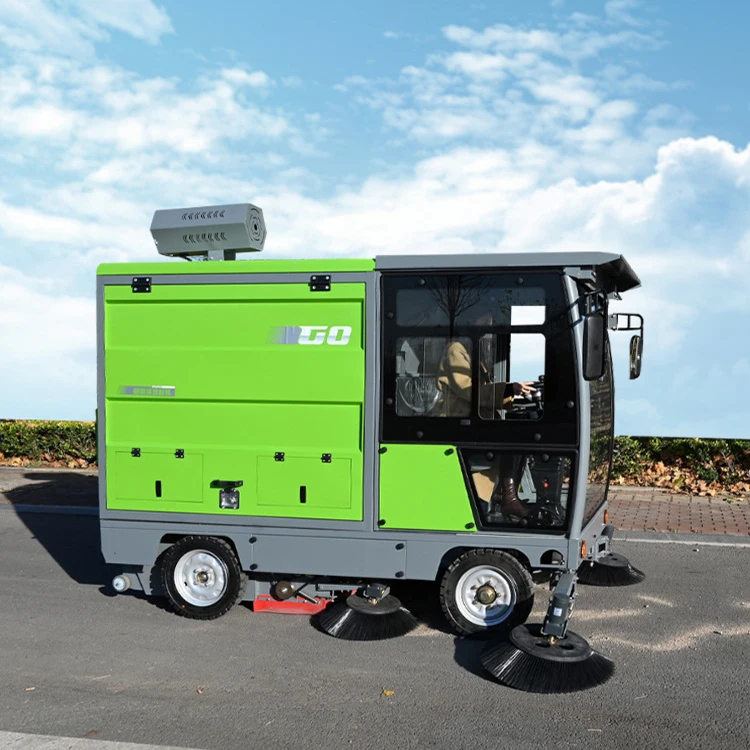 

Environment Friendly Street Sweeping Machine With Powerful Blower And Water Mist System