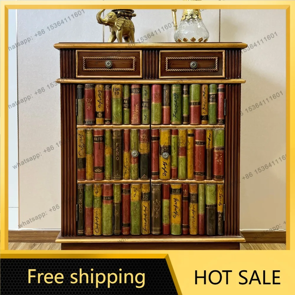 LD Designer | Magic Book Series Living Room Study Storage Two Doors Two Chests