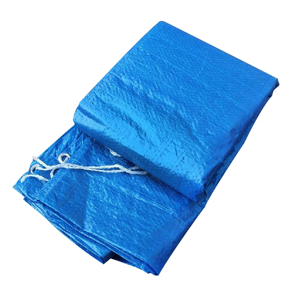 

Waterproof Rain Cover for Pool 400x211x81cm Pe Fabric Heavy Duty Pool Cover Dustproof Uv Resistant for Inflatable Frame Pools