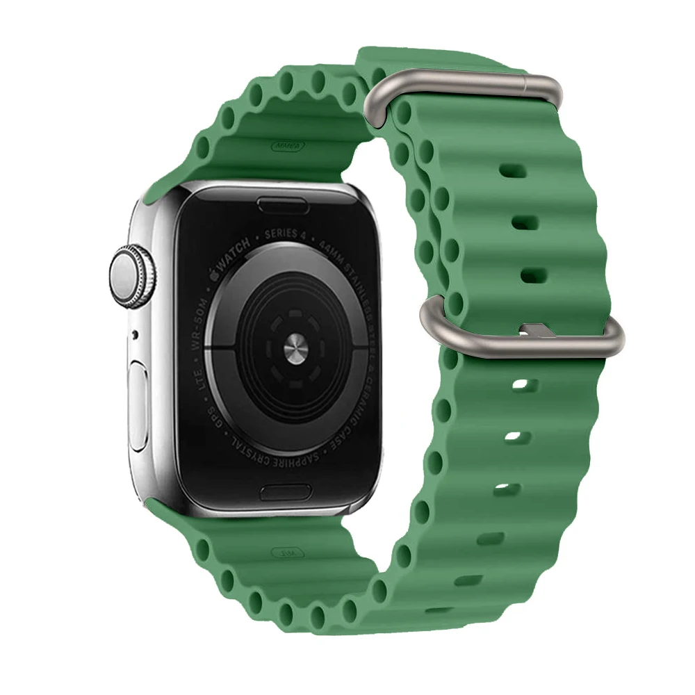 Ocean-Armband für Apple Watch Ultra 4 3 2, 49 mm, 46 mm, 44 mm, 40 mm, 45 mm, 41 mm, 42 mm, Armband für iWatch Series 12, 11, 10, 9, SE, 8, 7. – Detail 6