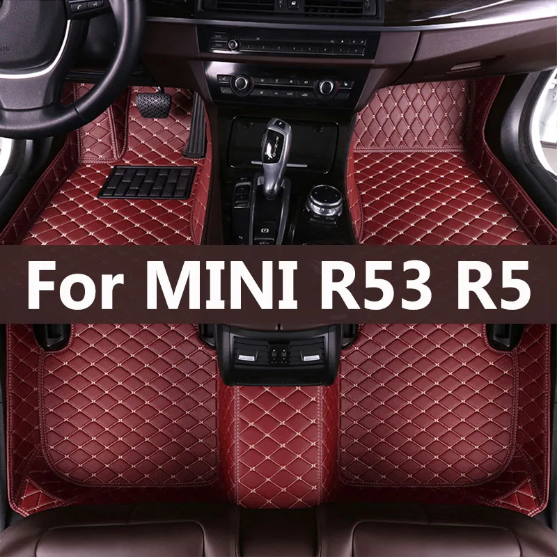 

Custom Car Floor Mats for MINI R53 R56 4 Seat 2004-2013 Years Interior Details Car Accessories Carpet