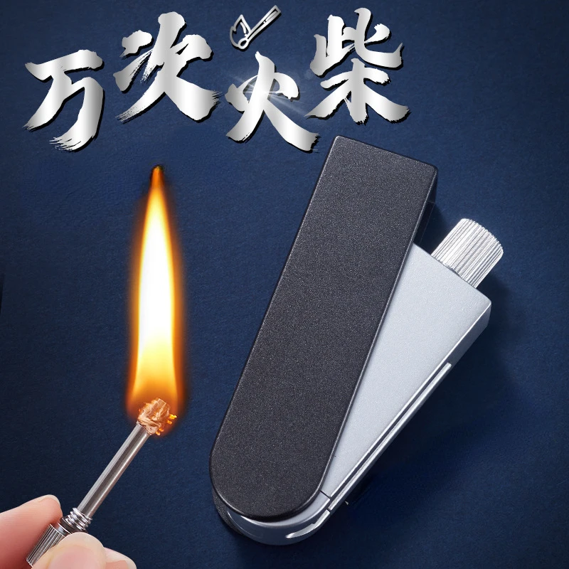 Fashionable Folding Ten Thousand Matches Portable Individualistic Portable lighter Halloween Igniter Cigarette gift