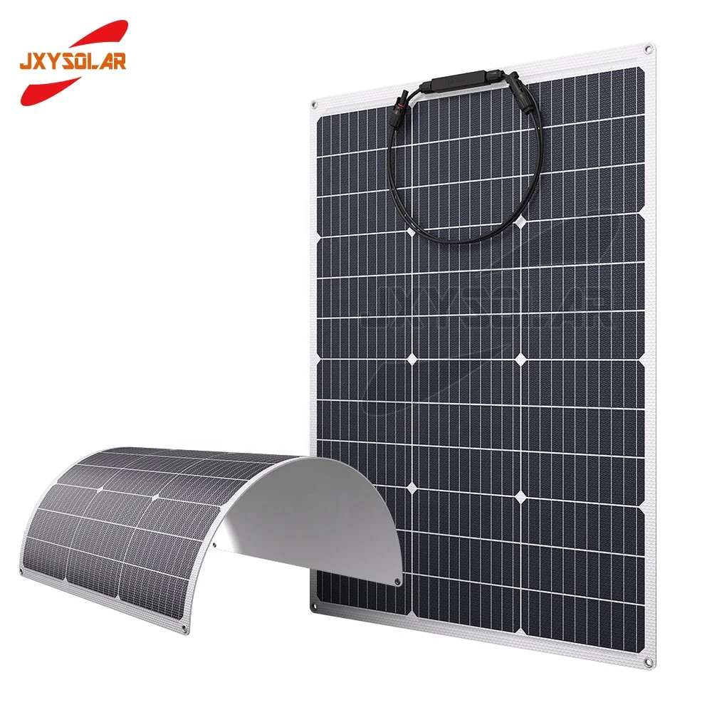 80 Watt 20 Volt Compact Design Flexible Solar Panels for Space-Limited Settings and Other Off-Grid Applications