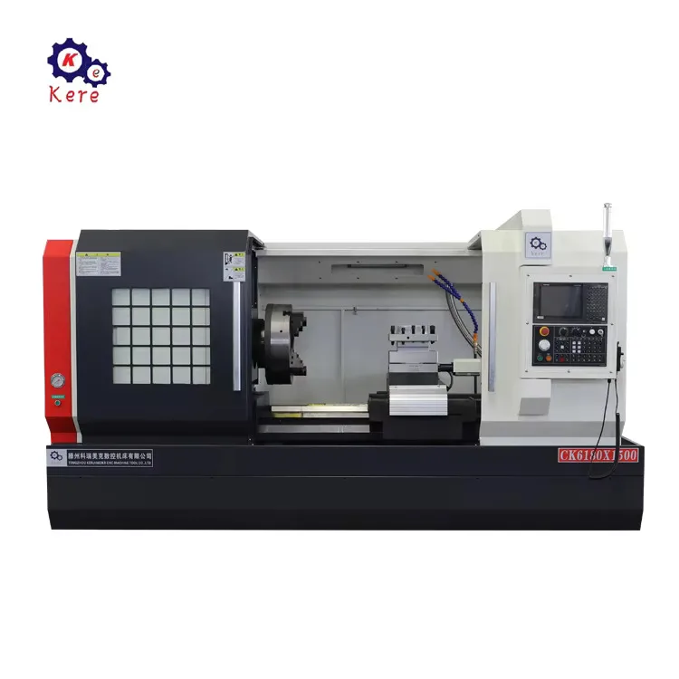 Low Price Heavy Lathe1.5 Meters Horizontal Metal Cutting 6180*1500Mm Lathe