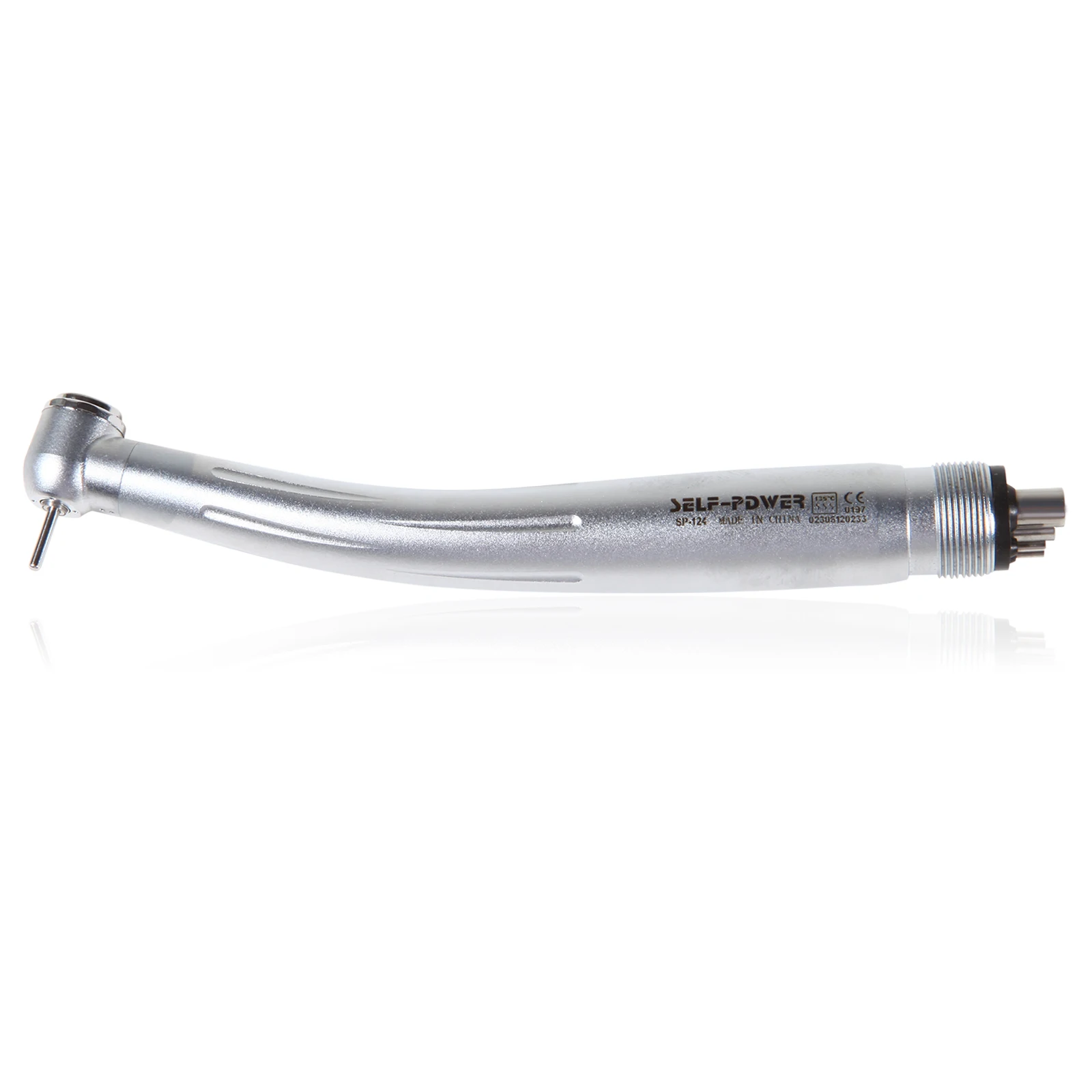 Dental LED (No LED) High Speed Handpiece Air Turbine 4 Hole E-Generator Large Head Cartridges 3 Water Spray Dental Tools