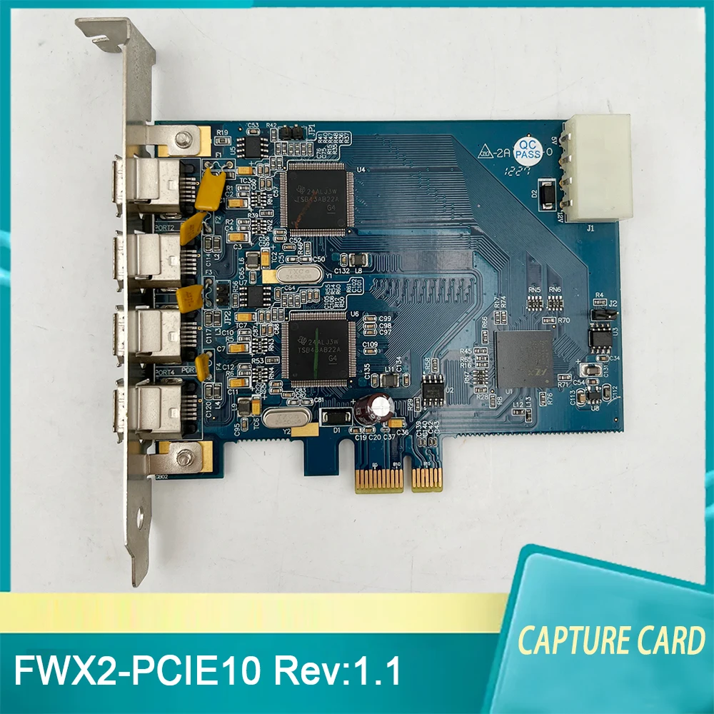 FWX2-PCIE10 Rev:1.1 Capture Card Fully Tested Fast Ship