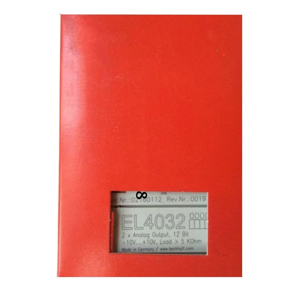 

2025New Original EL4032 EL 4032 PLC Module EtherCAT Terminal 2-Channel Analog Output Module