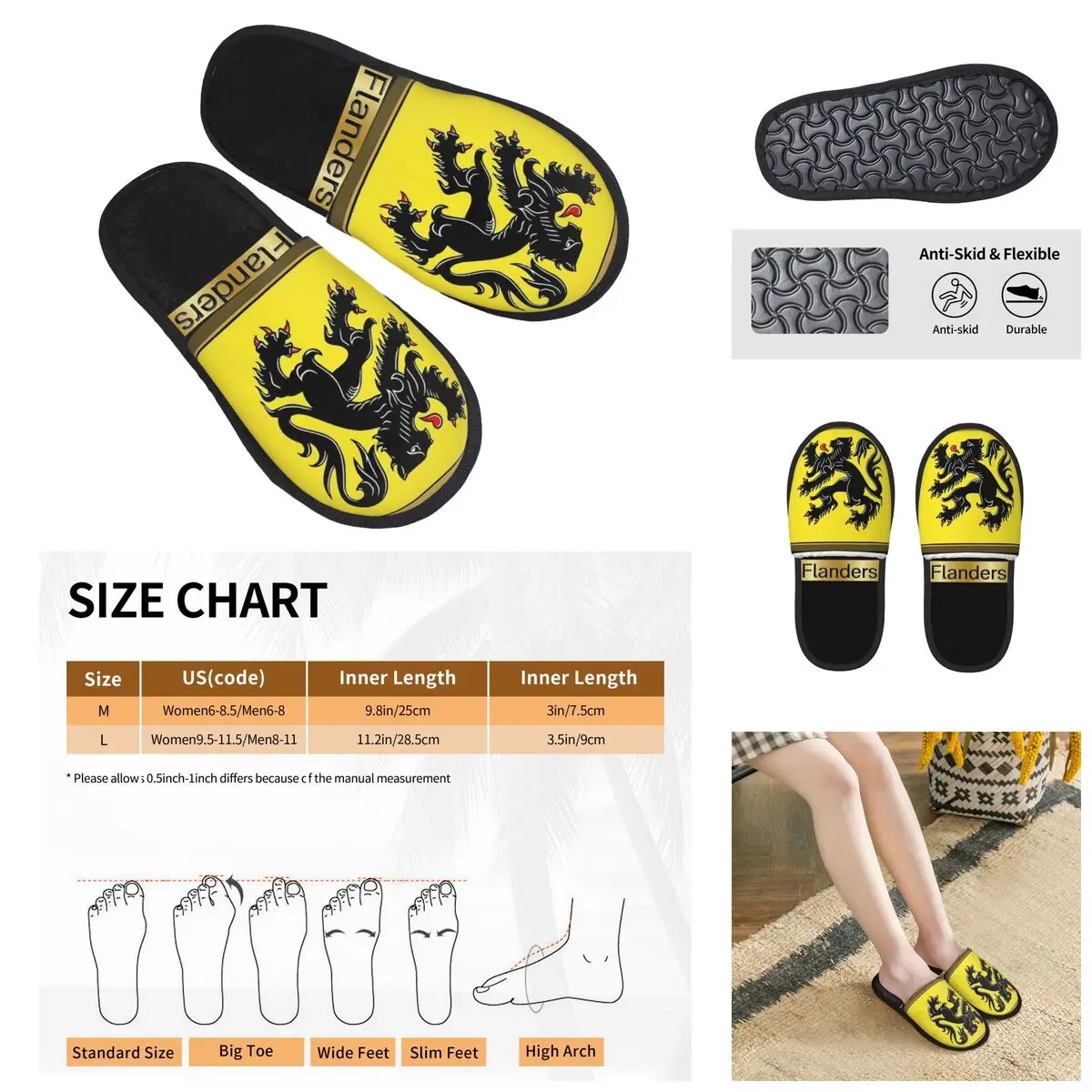 Tour Of Flanders Flag Ronde Men Women Furry slippers,Warm Color printing special Home slippers,Neutral slippers pantoufle homme