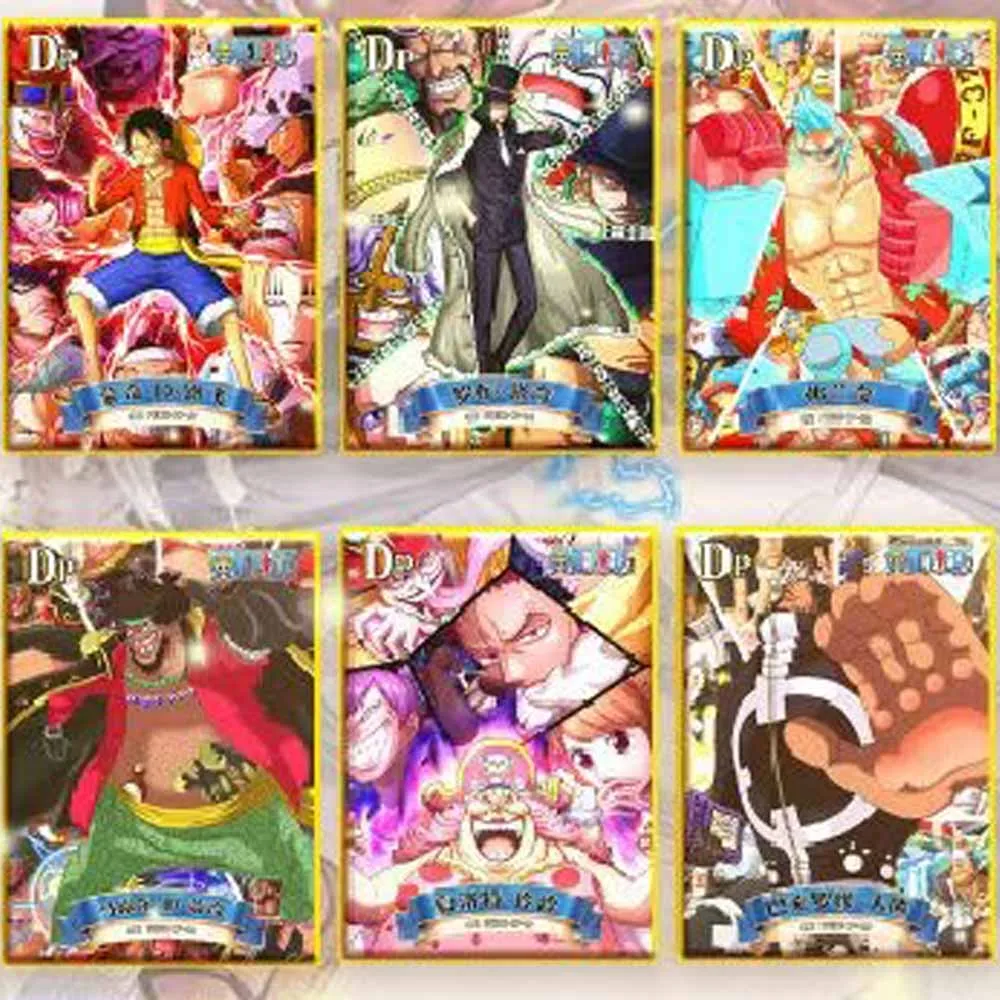 One Piece Card Anime Role Luffy Quality Cards Zoro Nami Chopper Franky Collections Card Game Collectibles Kids Toy Birthday Gift