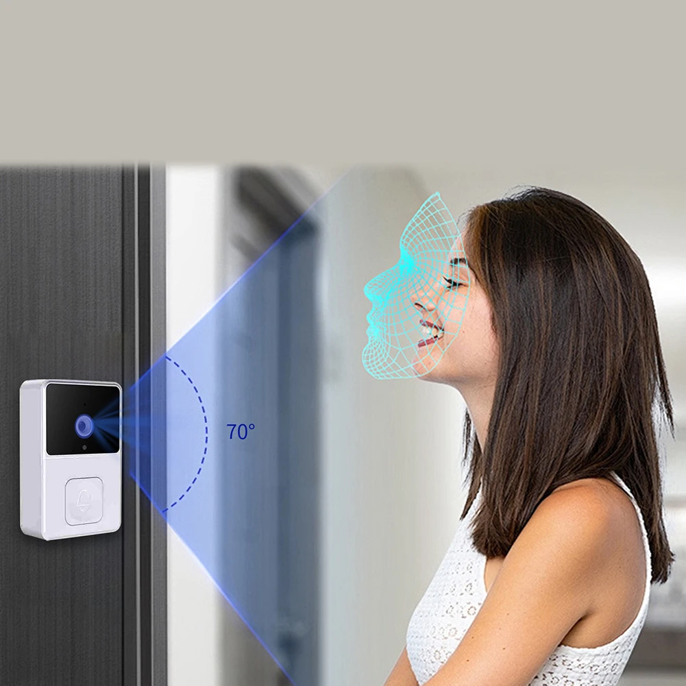 4.3 بوصة IPS شاشة لاسلكية جرس باب يتضمن شاشة عرض فيديو 2 طريقة الصوت 2.4G واي فاي ذكي فيديو جرس باب إنتركوم لشقة الأسرة