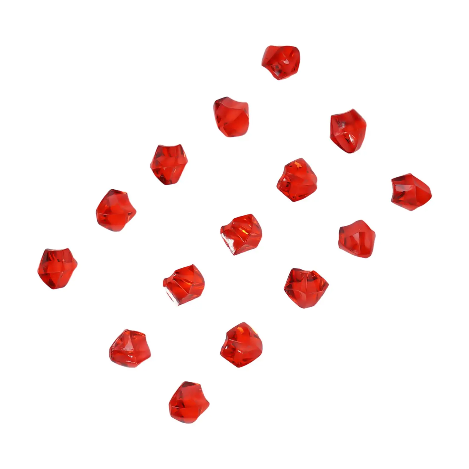 Small Decoration Acrylic Stones Scatter Wedding Party 200 PCS 6*9mm Acrylic Decoration Fish Tank Gem Stone Ice