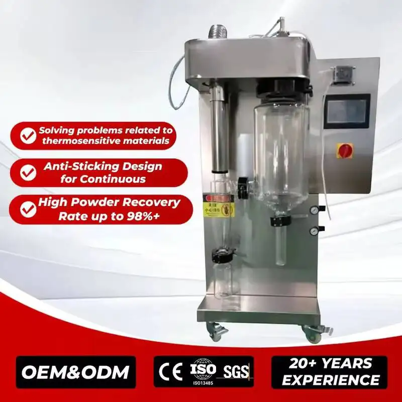 Milk Powder Laboratory Mini Spray Dryer Instant Coffee Freeze Drying Equipment Low-temperature Spray Dryer