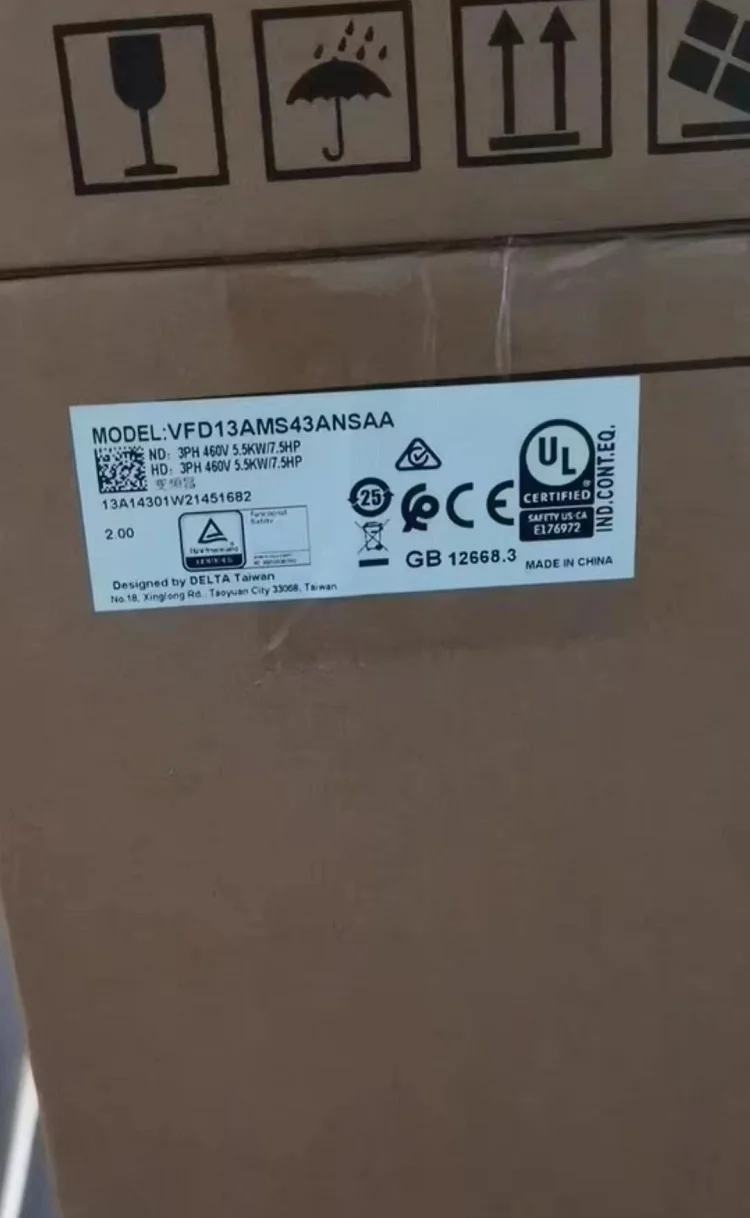 New and Original, VFD13AMS43ANSAA inverter