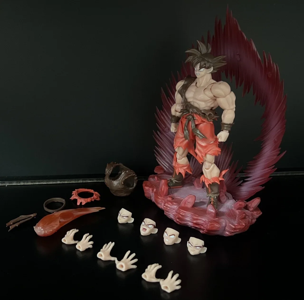 جديد لعبة دراغون بول Z SHF E&C اللعب سوبر سايان سون جوكو معركة الضرر الجسم نموذج لجسم جمع لعبة هدية