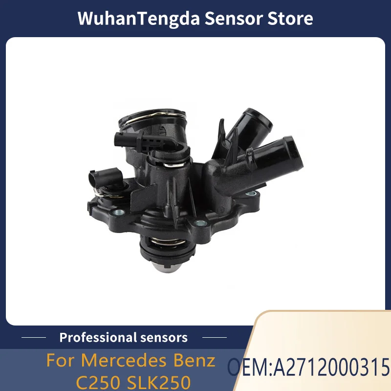 

A2712000315 Thermostat Housing Water Coolant Flange 2712000315 for Mercedes Benz C250 SLK250