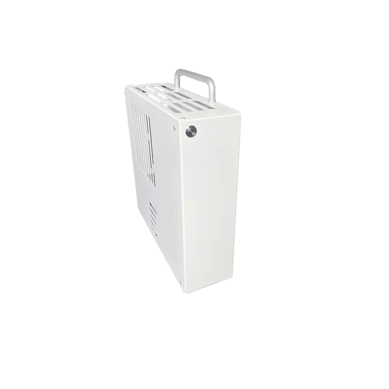 A4 Portable Mini ITX Computer Chassis M‑ATX Mainboard Small 1U Flex PSU Hand‑Held Compact PC Case